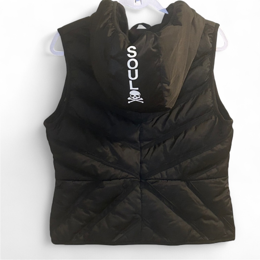Soulcycle mesh puffer vest Size L